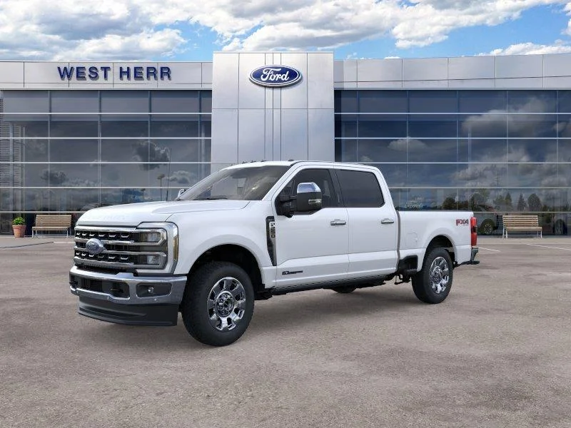 New 2026 Star White Metallic Tri-Coat Ford F-250® Lariat® image 2