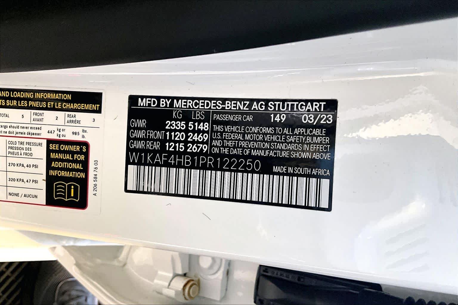 Used 2023 Polar White Mercedes-Benz C 300 image 34