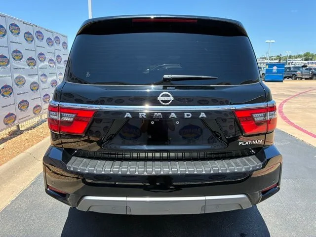 Certified Used 2024 Super Black Nissan Platinum image 5