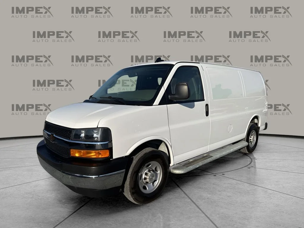 Used 2024 White Chevrolet Work Van image 1