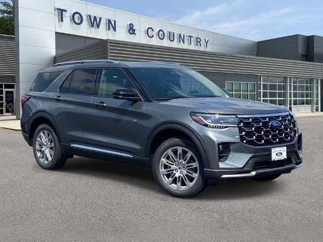 New 2026 Carbonized Gray Metallic Ford Platinum image 1