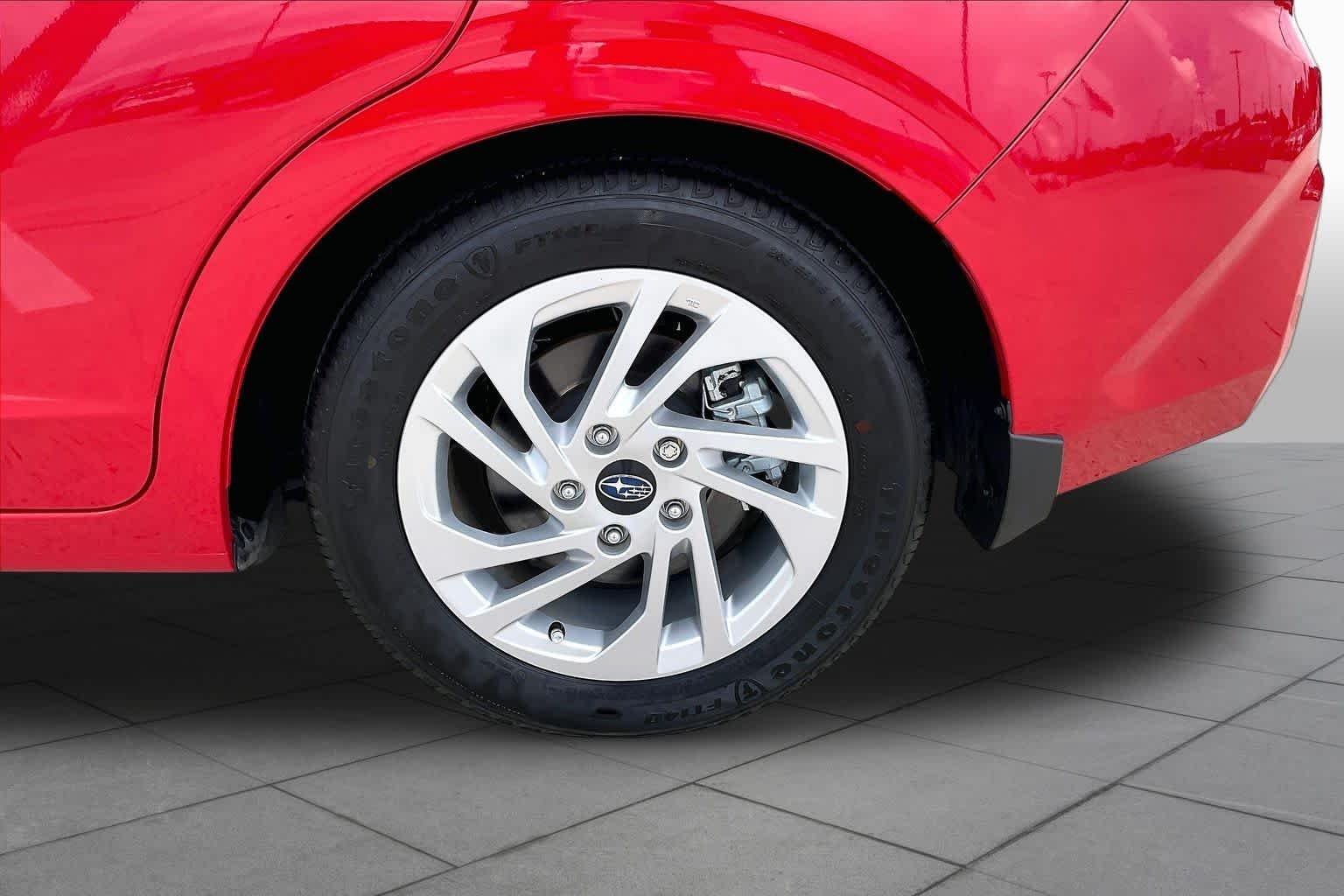Used 2025 Pure Red Subaru  image 11