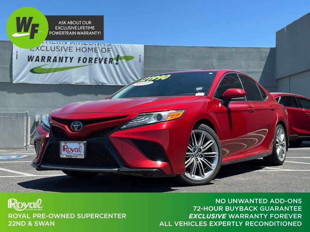 Used 2020 Red Toyota XSE image 1
