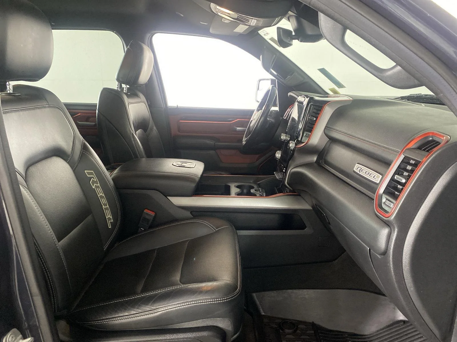 Used 2021 Maximum Steel Metallic Clearcoat Ram Rebel image 29
