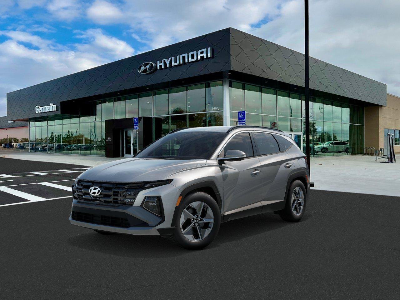 New 2026 Shimmering Silver Hyundai SEL AWD image 1