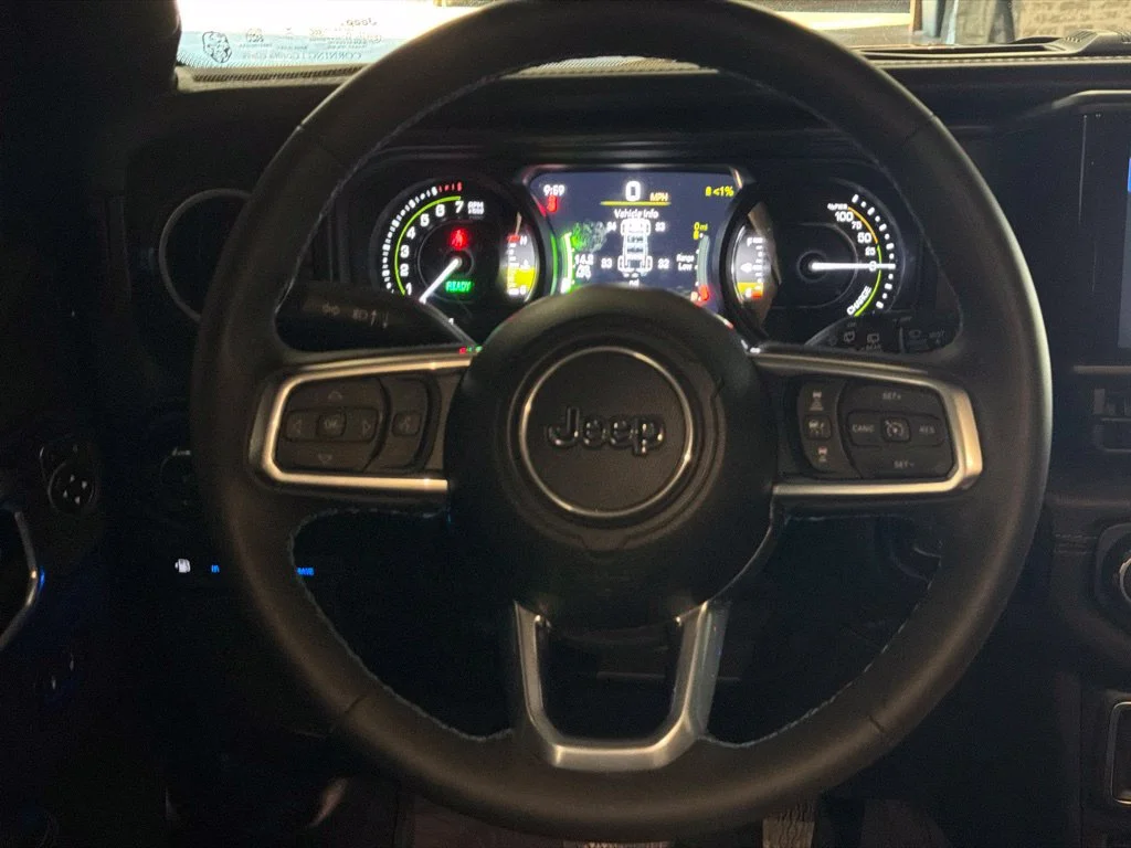 Used 2024 Black Clearcoat Jeep High Altitude 4xe image 17