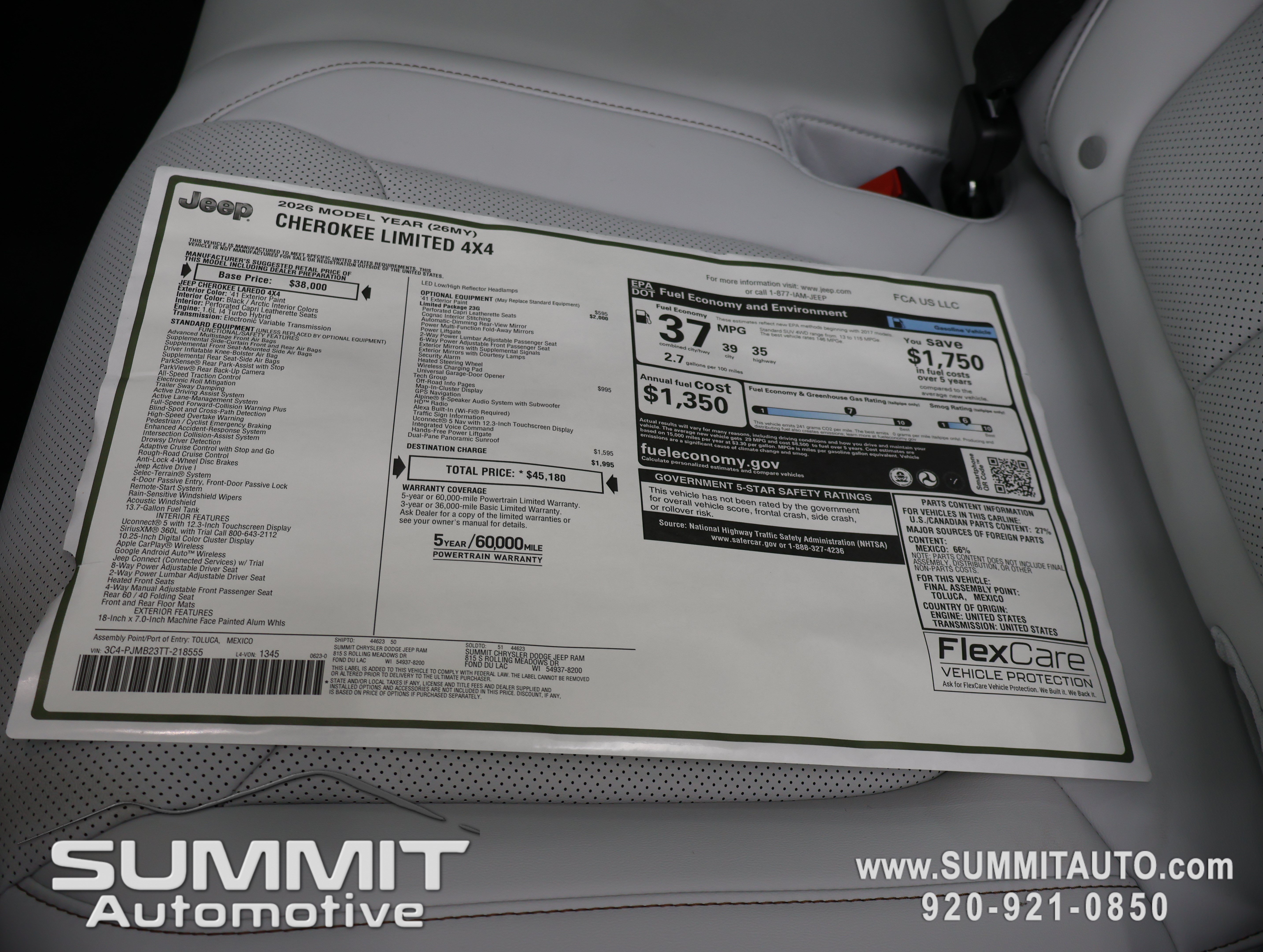 New 2026 Green Jeep Limited image 41