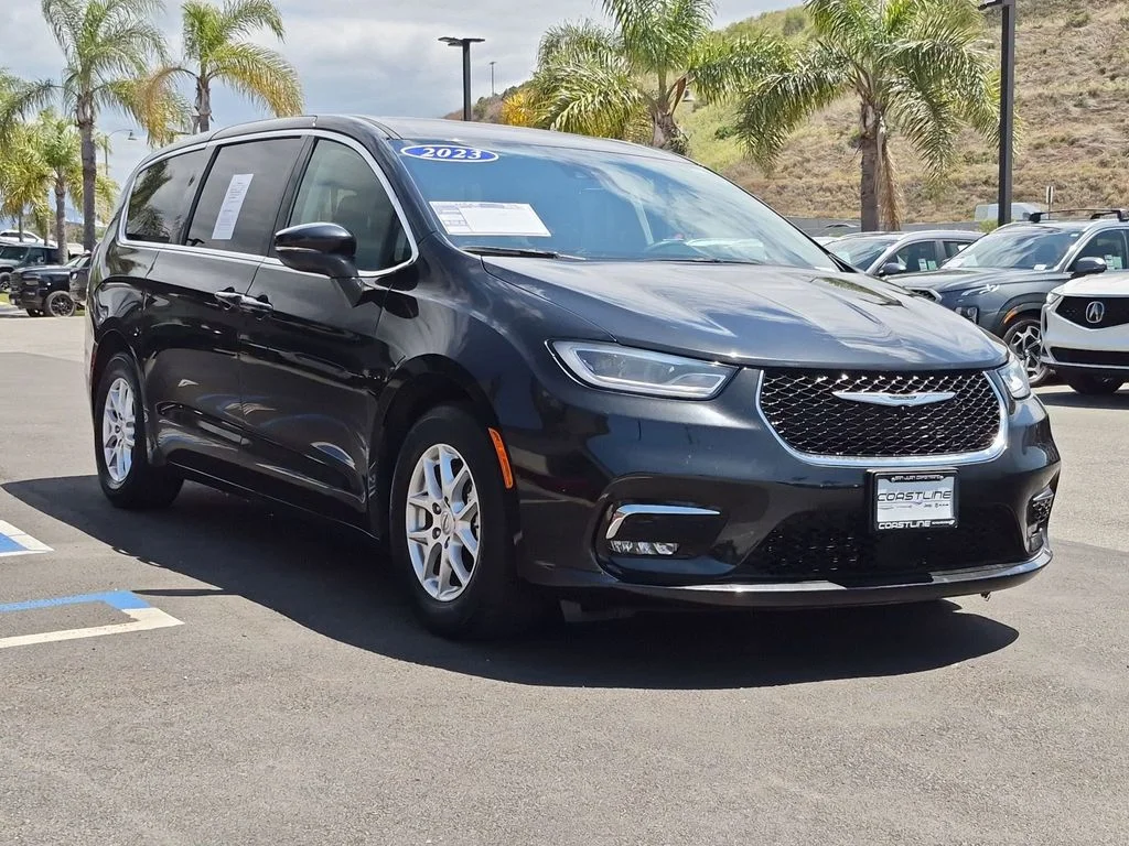 Certified Used 2023 Black Chrysler Touring L image 3