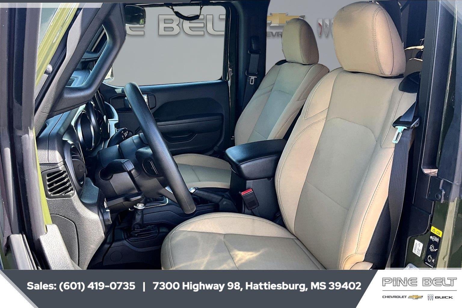 Used 2023 Green Jeep 2-Door Willys Sport 4x4 image 18