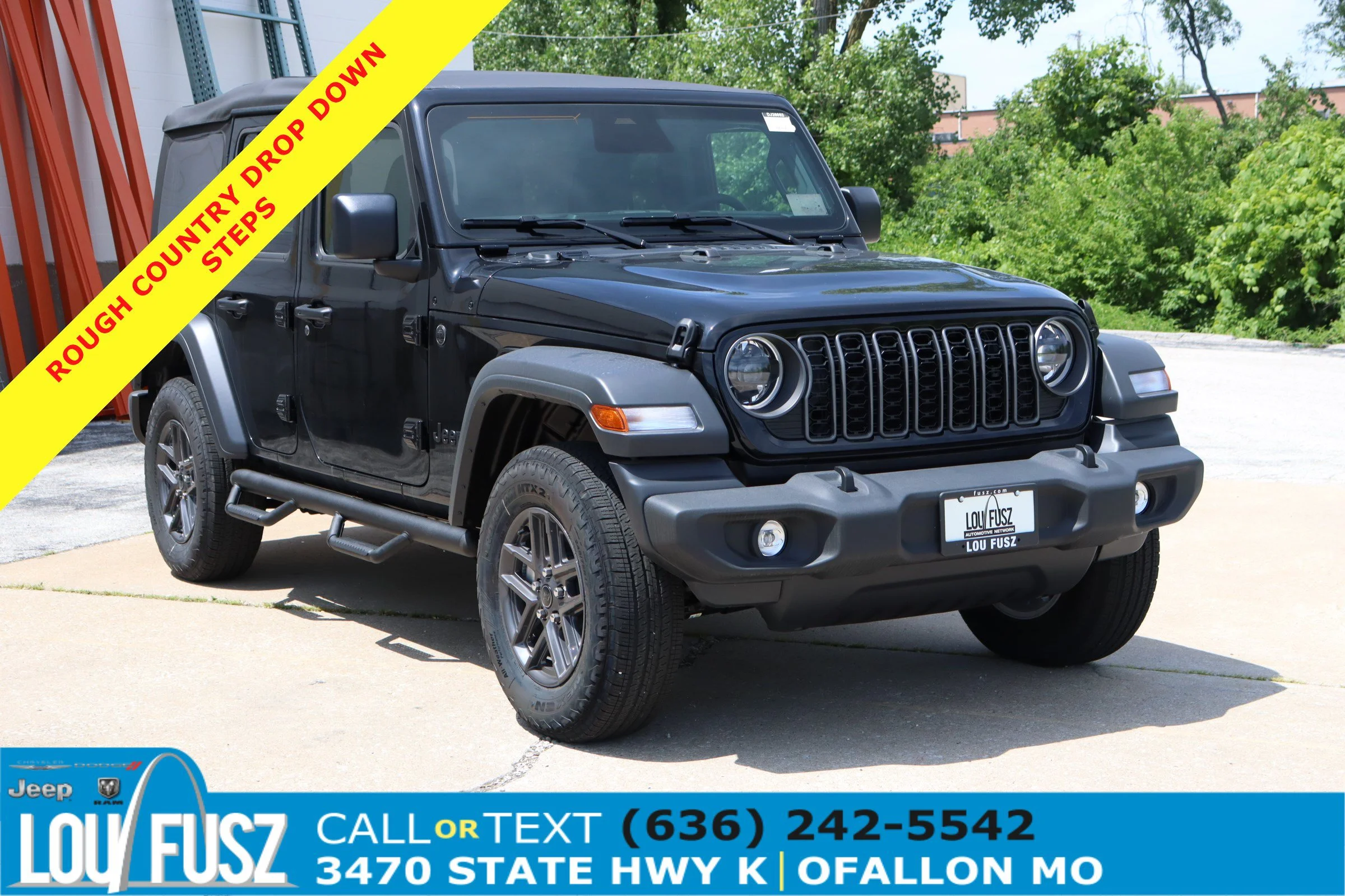 New 2026 Black Clearcoat Jeep Sport S image 1