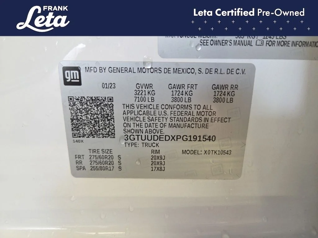 Certified Used 2023 White GMC SLT image 26