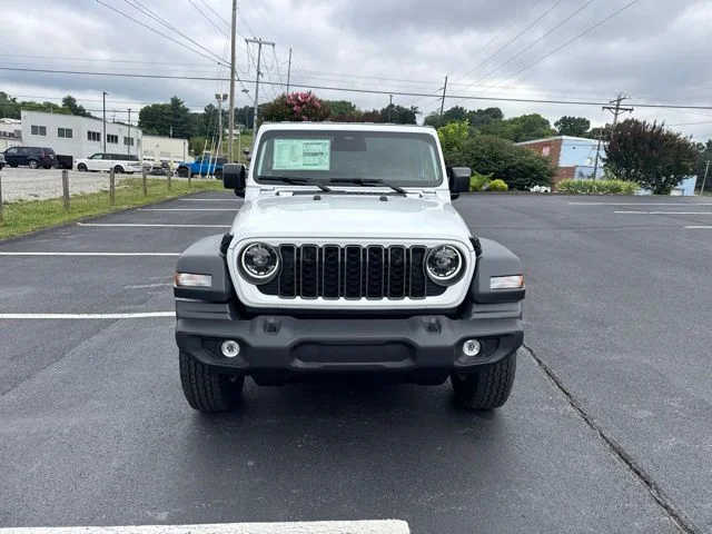 New 2026 Bright White Clear-Coat Exterior Paint Jeep Sport S image 2