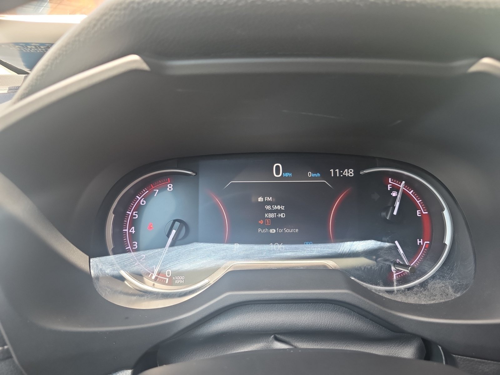 Used 2023 Midnight Black Metallic Toyota LE image 18