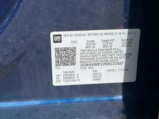 Used 2022 Blue Glow Metallic Chevrolet RS image 16