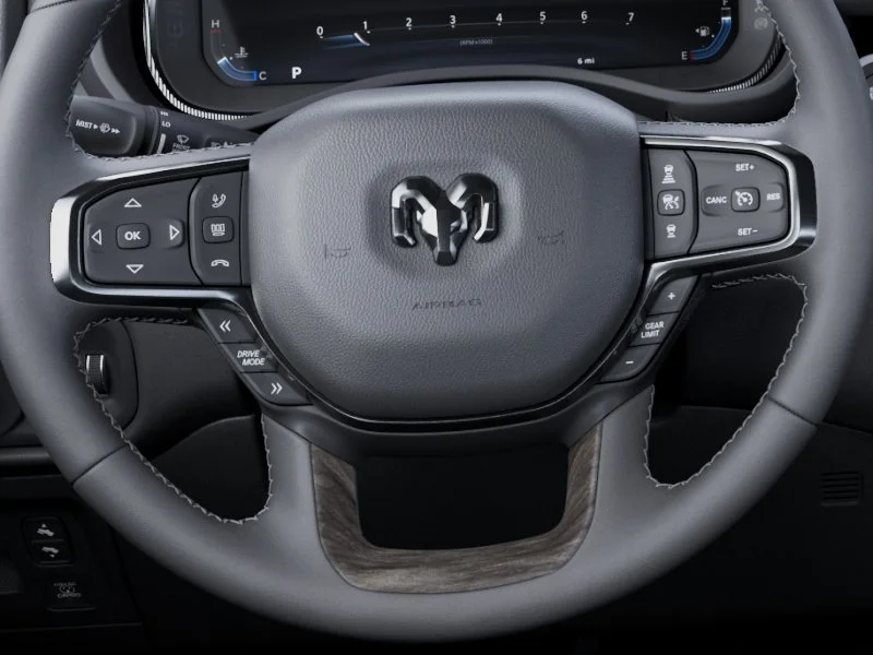 New 2027 Diamond Black Crystal Pearl-Coat Exterior Paint RAM Limited image 45
