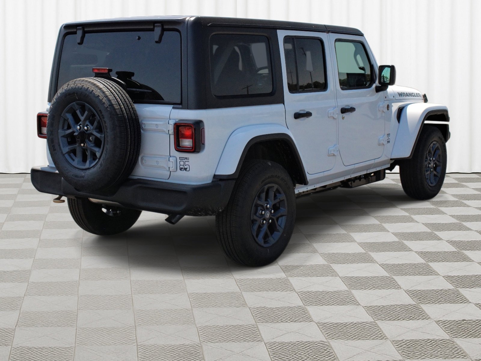 New 2026 Bright White Clear-Coat Exterior Paint Jeep 85th Anniversary image 33