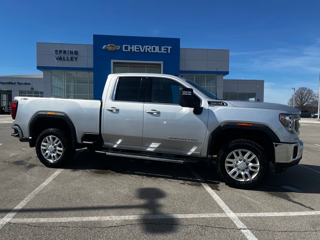 Used 2020 GMC Sierra 2500HD SLE with VIN 1GT29ME76LF231692 for sale in Spring Valley, Minnesota