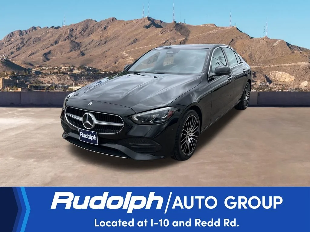 Used 2024 Black Mercedes-Benz C 300 image 1