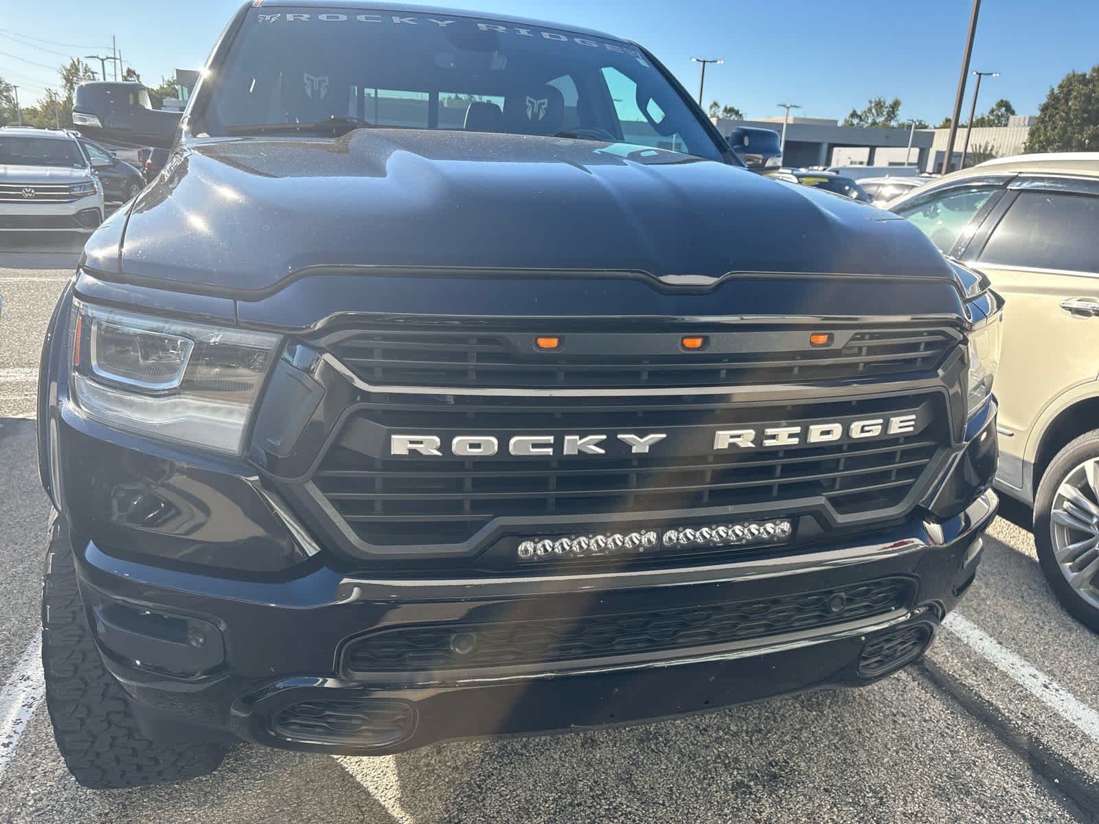 Used 2021 Diamond Black Crystal Pearlcoat Ram Big Horn image 3