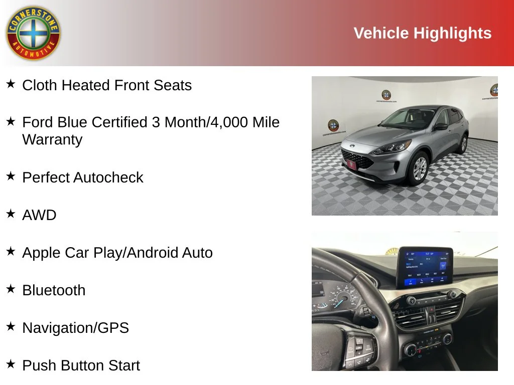 Used 2022 Ford Escape SE with VIN 1FMCU9G61NUA95051 for sale in Elk River, Minnesota