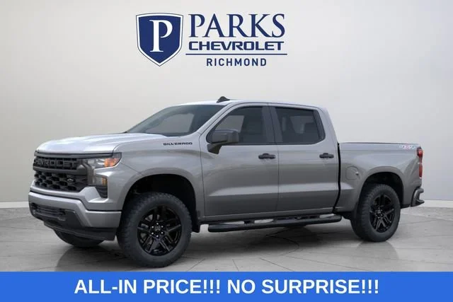 New 2026 Sterling Gray Metallic Chevrolet Custom image 5