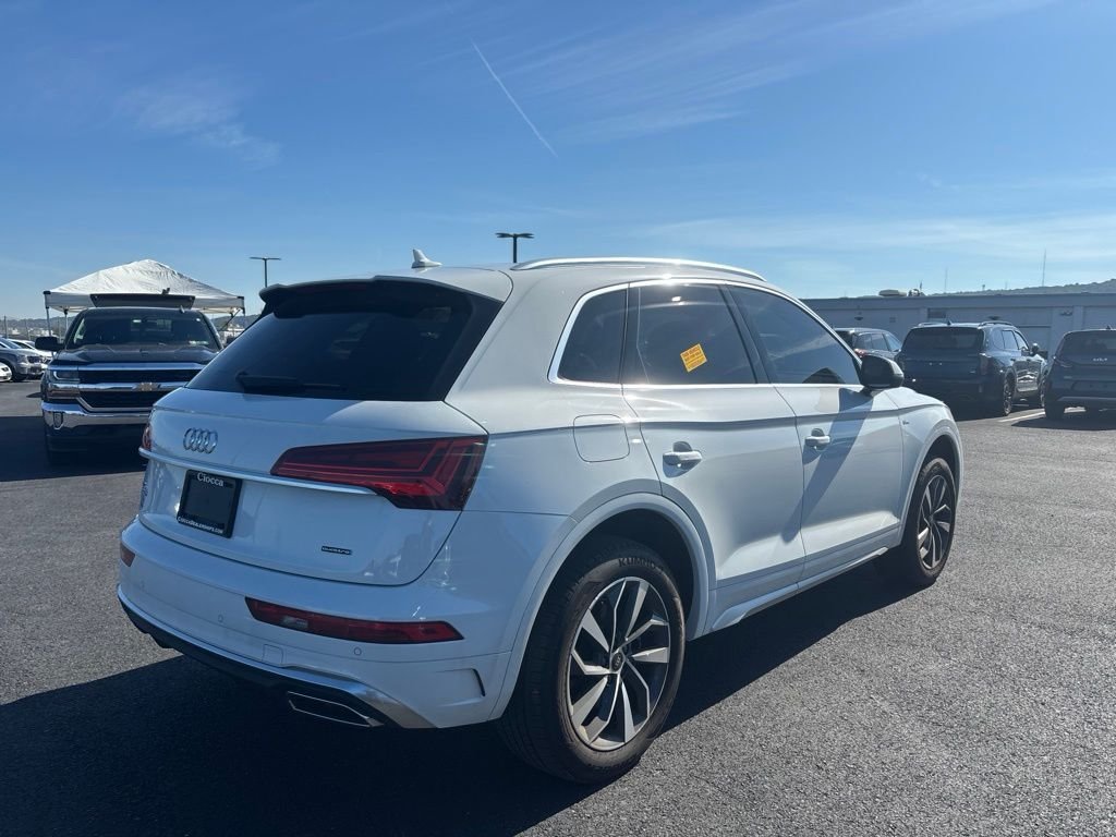 Used 2024 White Audi 45 S line Premium image 2