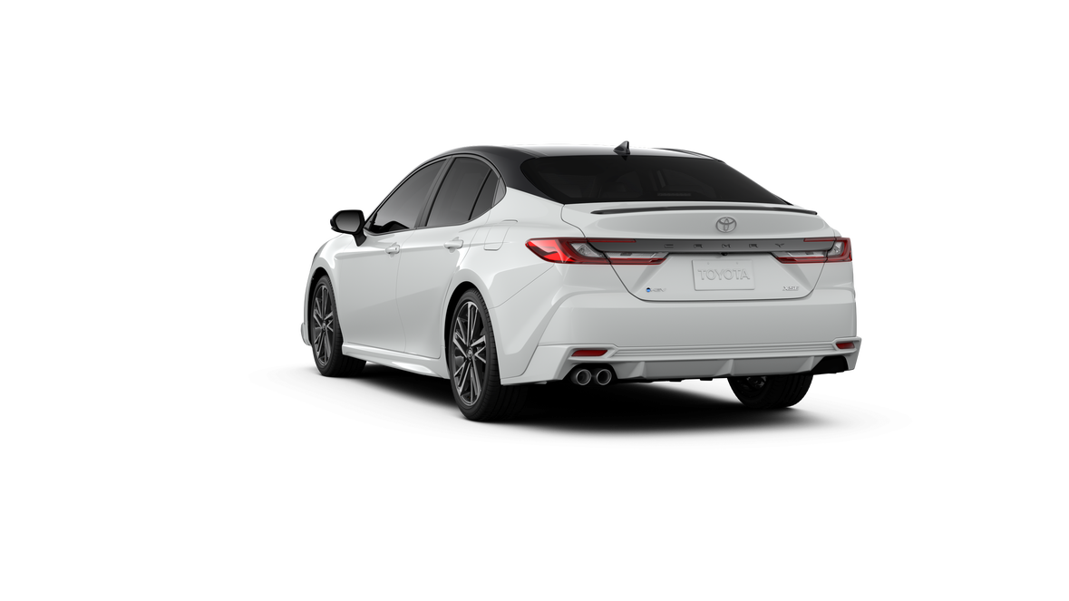 New 2026 Wind Chill Pearl with Midnight Black Metallic roof Toyota XSE image 48