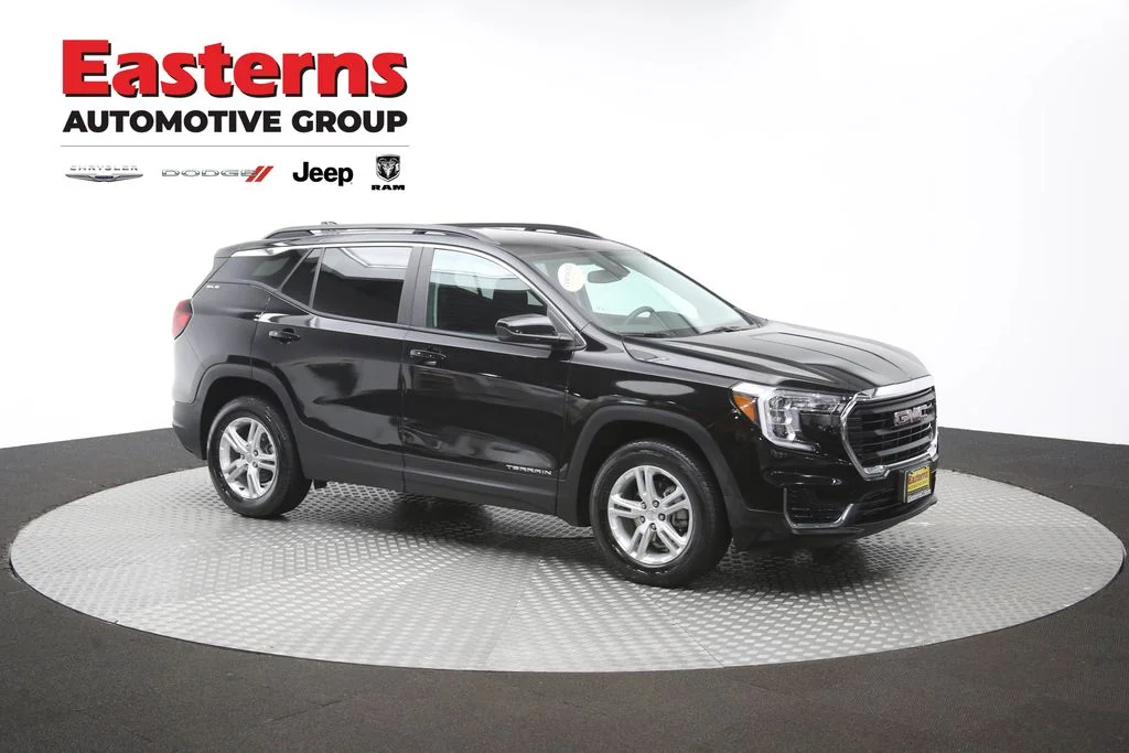 Used 2023 Black GMC SLE image 78
