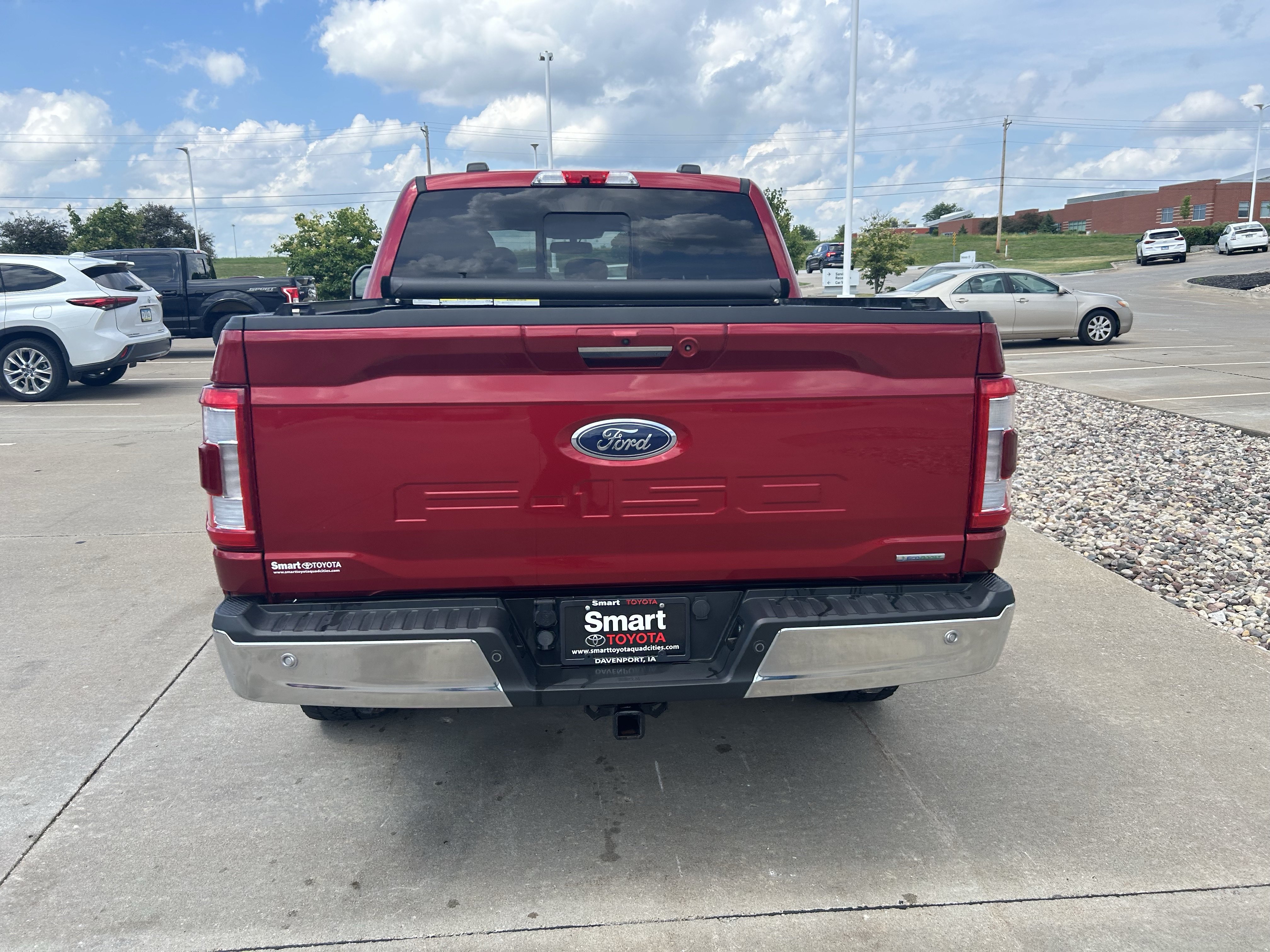 Used 2021 Red Ford LARIAT image 6