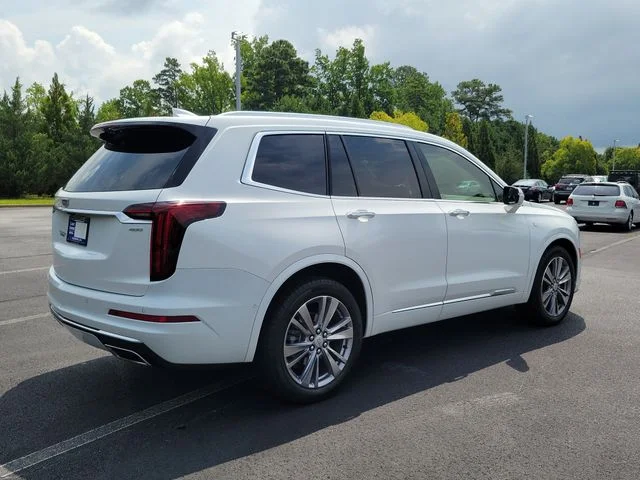 Used 2024 Crystal White Tricoat Cadillac Premium Luxury image 4