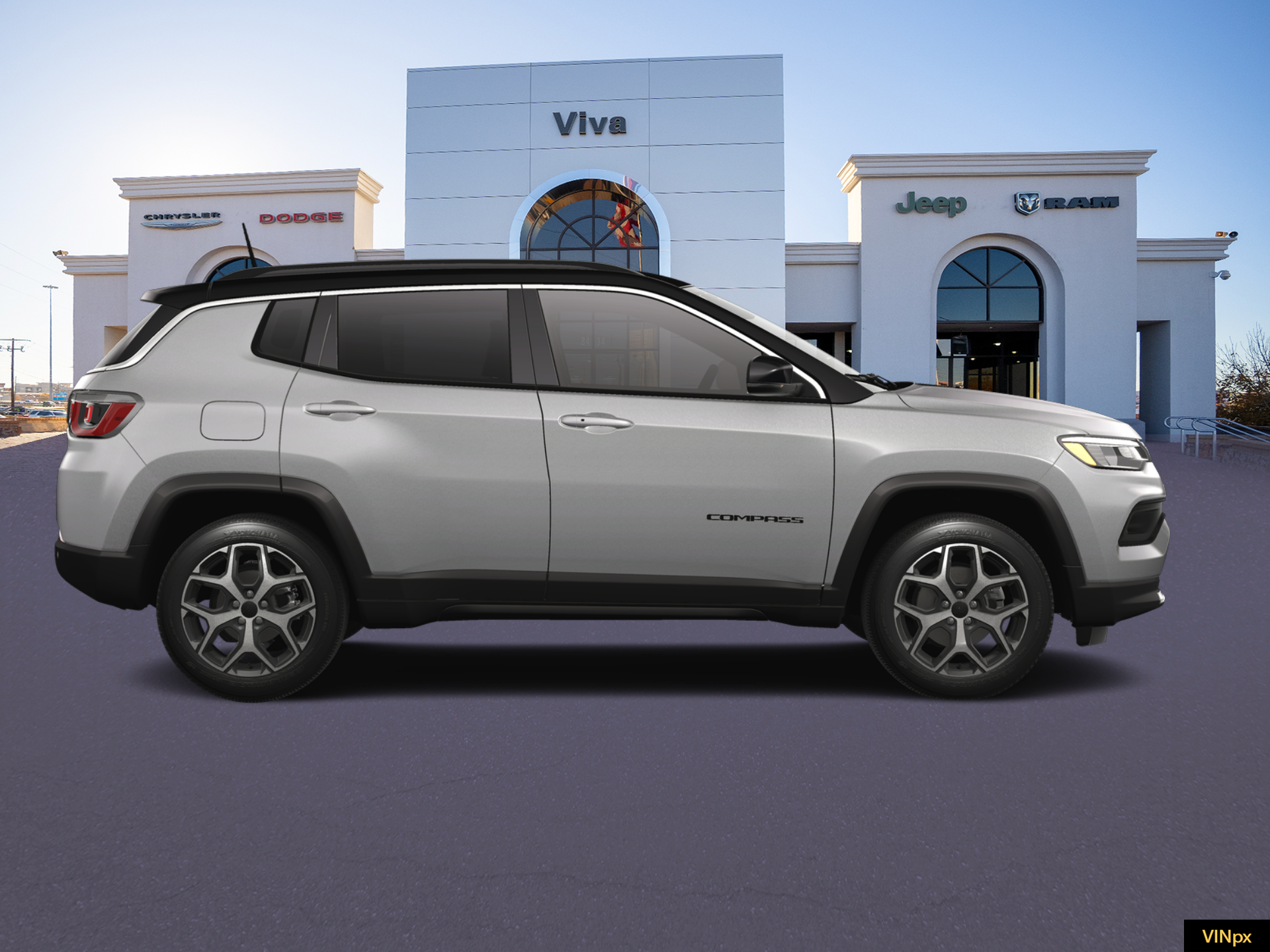 New 2026 Silver Zynith Metallic Clear-Coat Exterior Paint Jeep Limited image 9