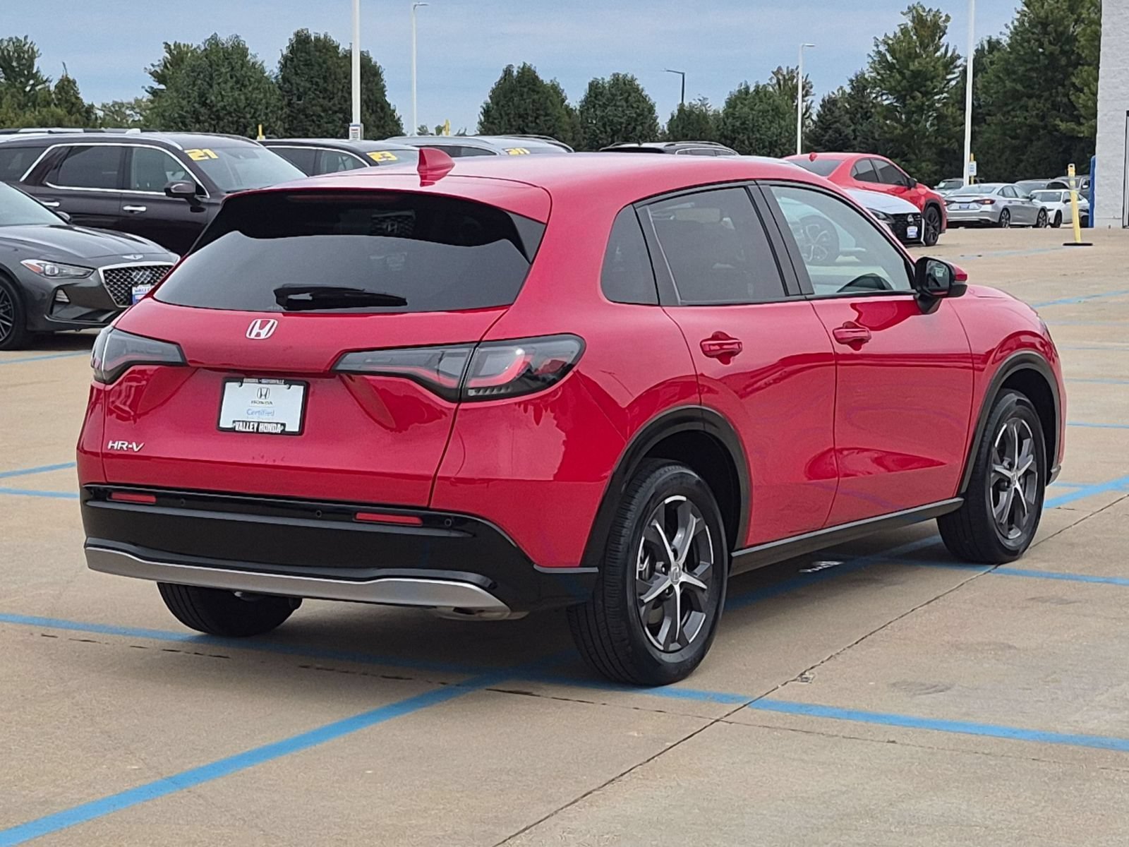 Certified Used 2024 Milano Red Honda EX-L AWD image 7