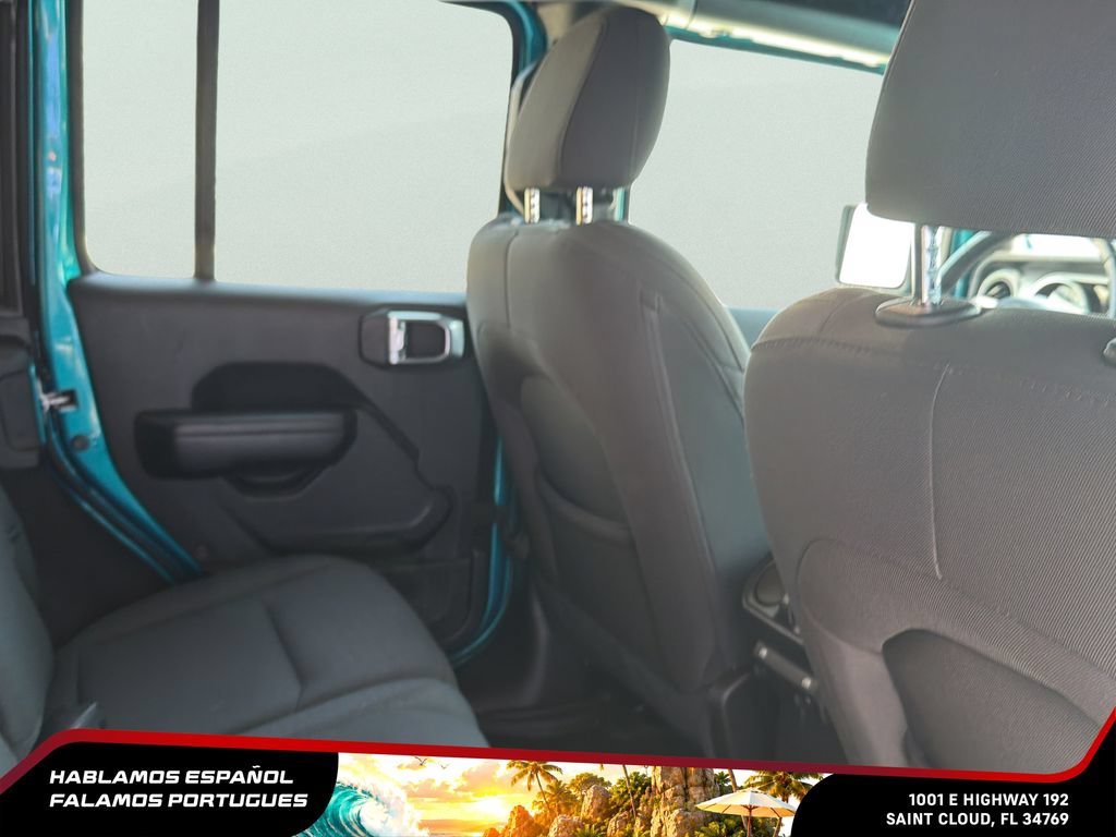 Used 2019 Teal Jeep Sport S 4x4 image 26