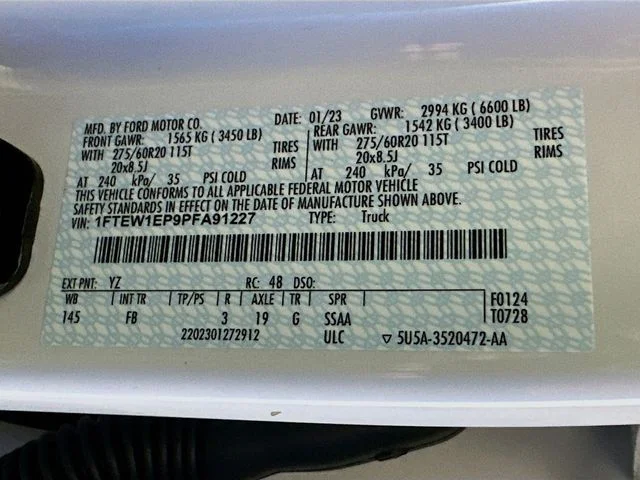 Certified Used 2023 White Ford XLT image 27