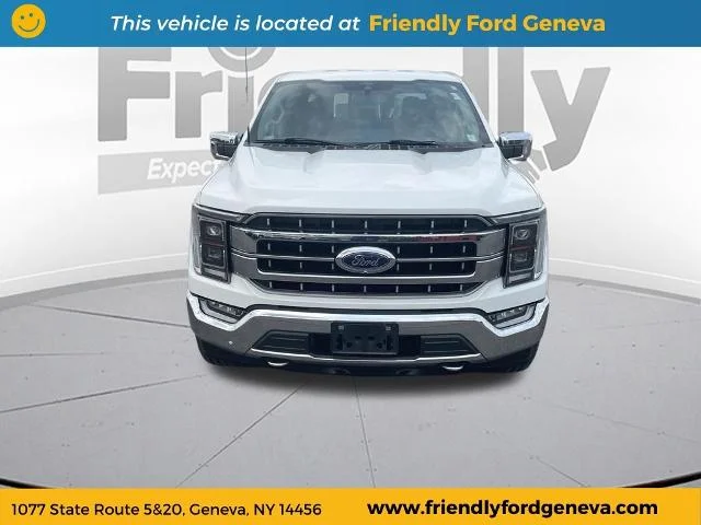 Used 2021 Star White Ford Lariat image 2