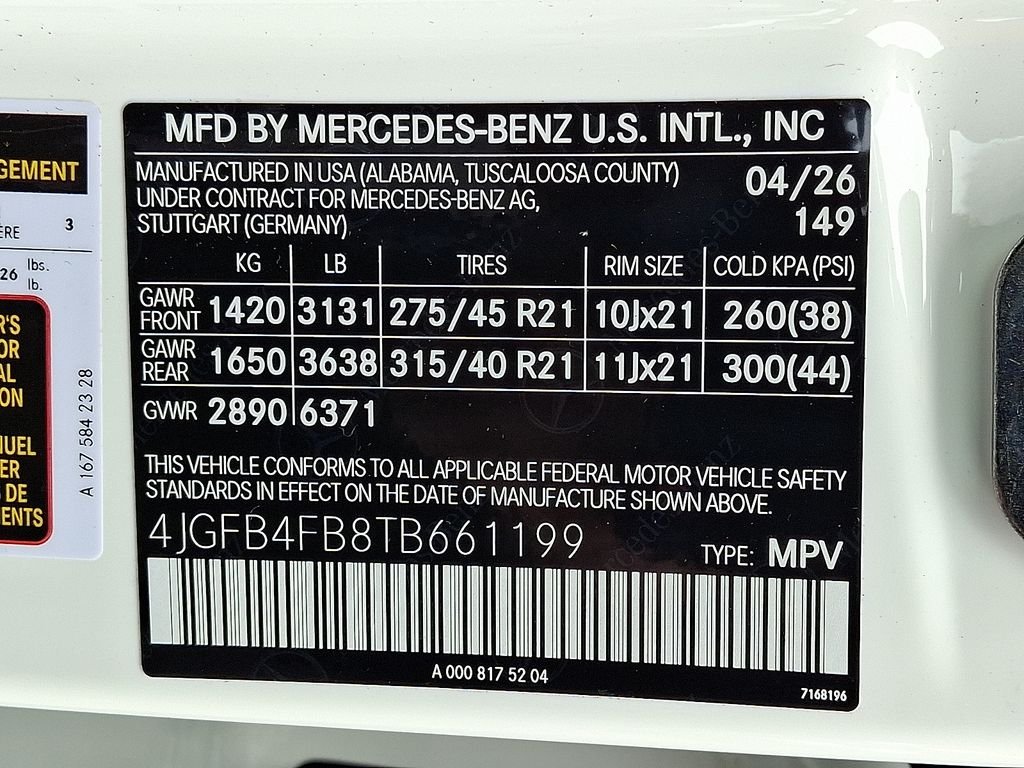 New 2026 Polar White Mercedes-Benz GLE 350 image 19