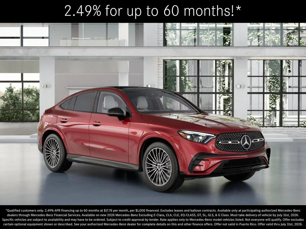 New 2026 MANUFAKTUR Patagonia Red Metallic Mercedes-Benz GLC 300 image 11