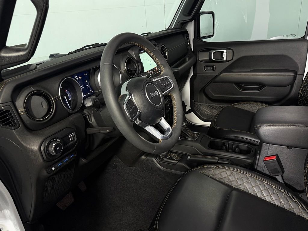 Certified Used 2023 White Jeep Sahara 4xe image 13