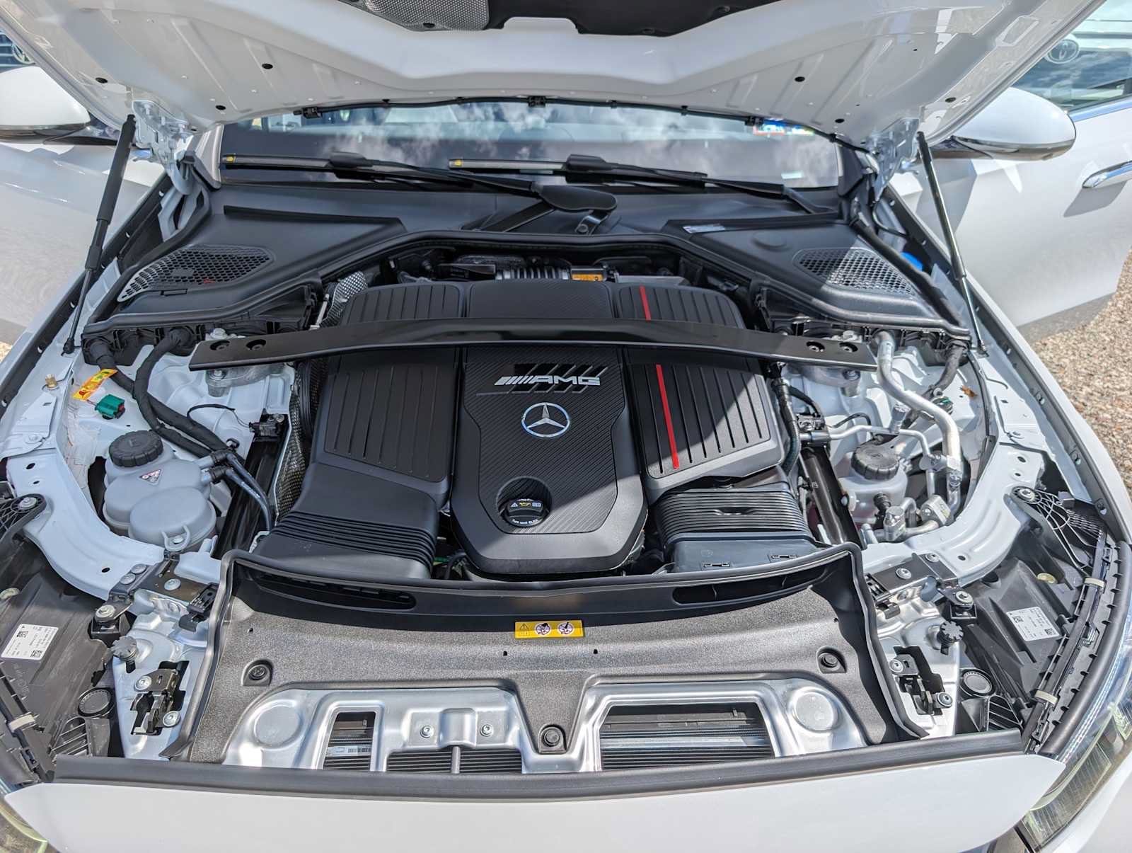 New 2027 MANUFAKTUR Moonlight White Metallic Mercedes-Benz AMG® E 53 Hybrid Sedan image 11