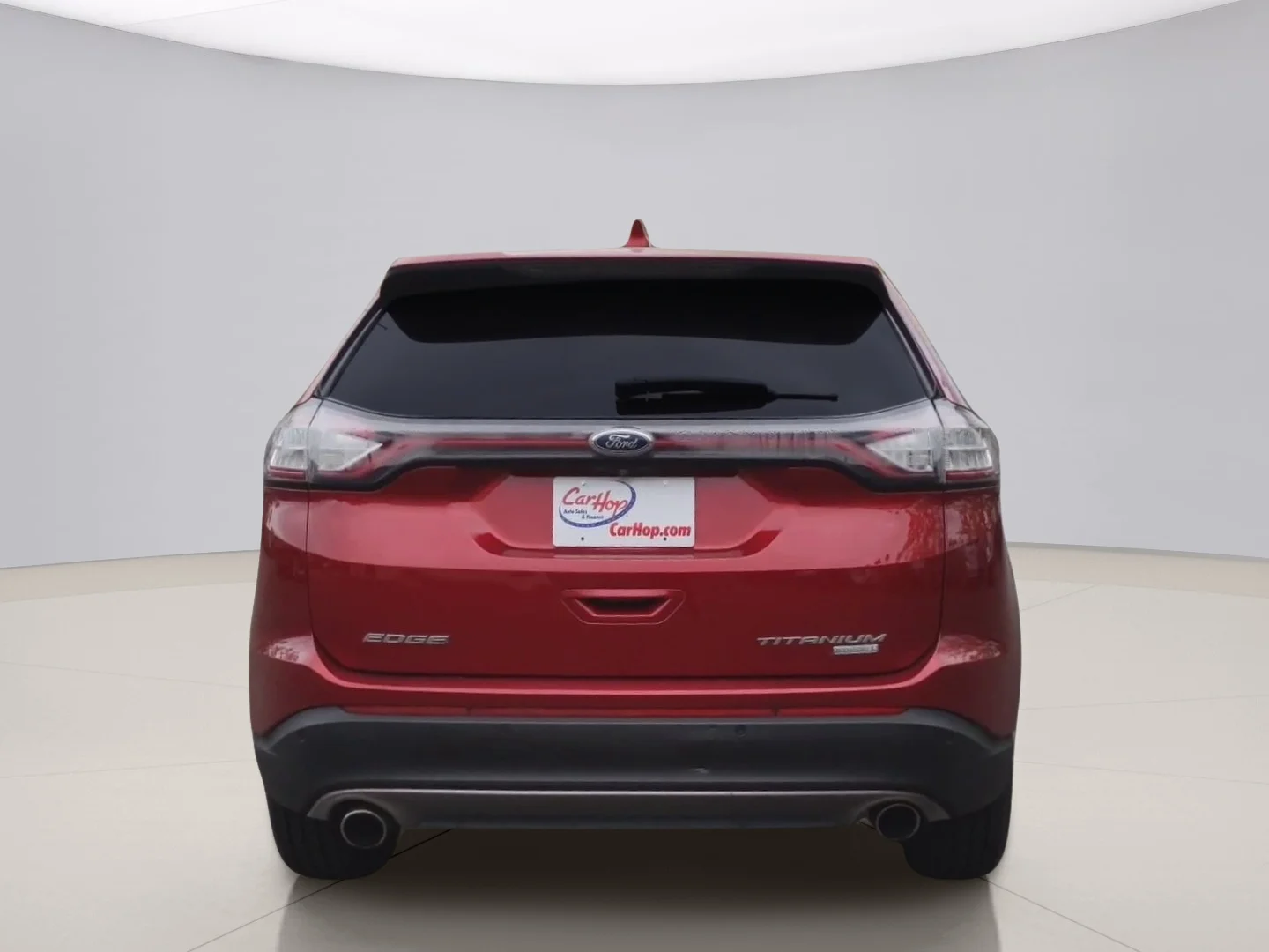 Used 2016 Red Ford TITANIUM image 4