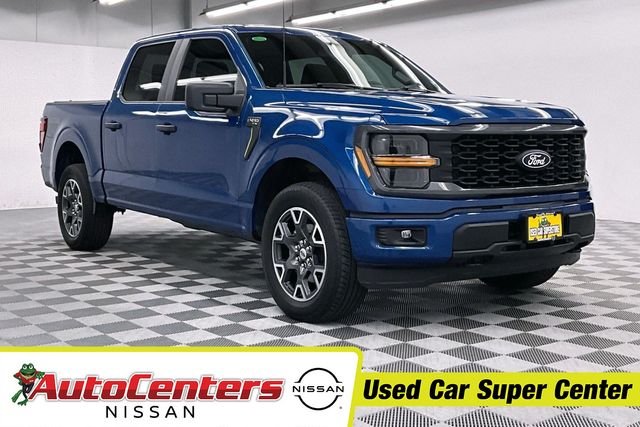 Used 2024 Atlas Blue Metallic Ford STX image 1