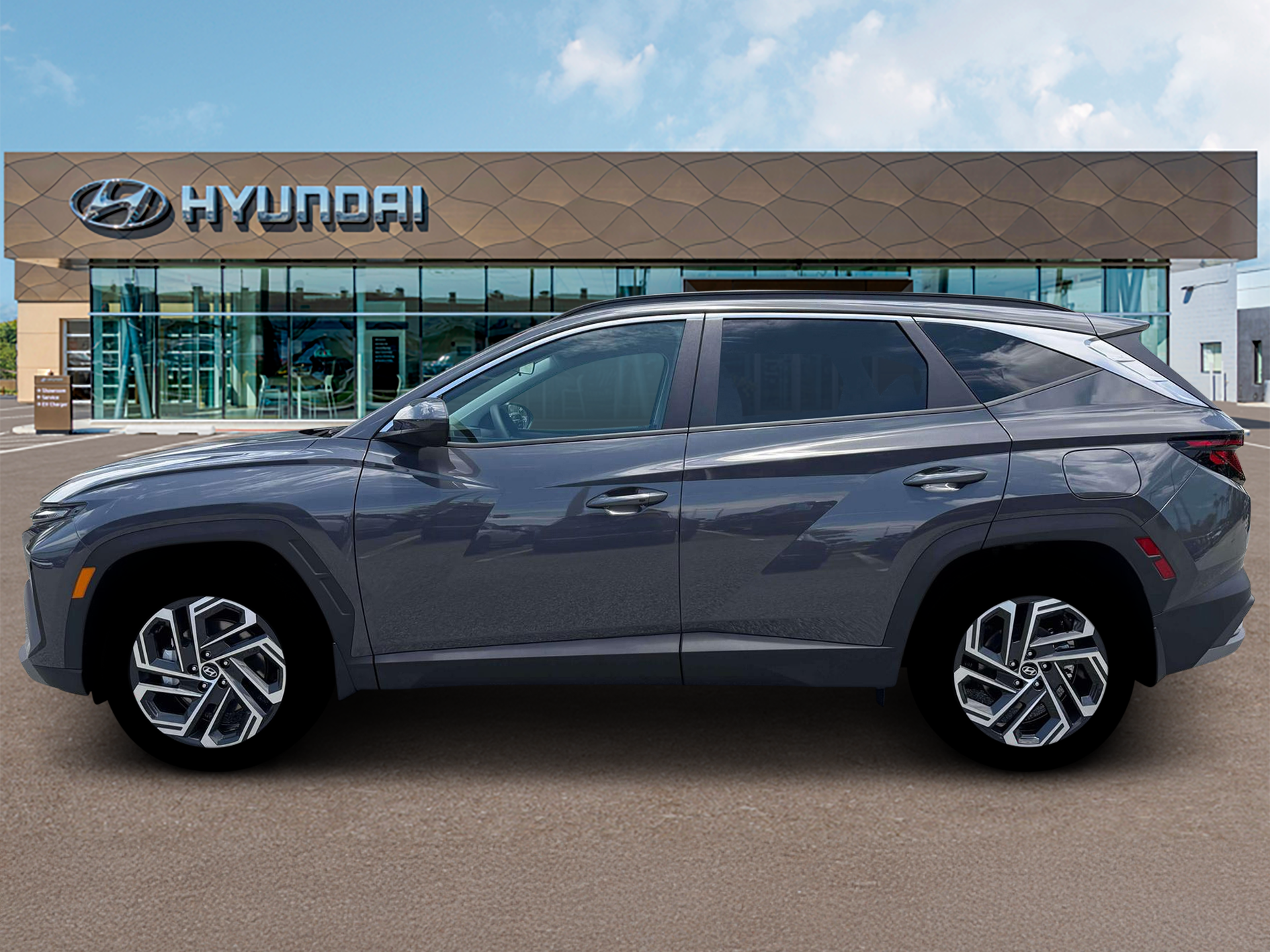 New 2026 Gray Hyundai SEL Plus FWD image 3