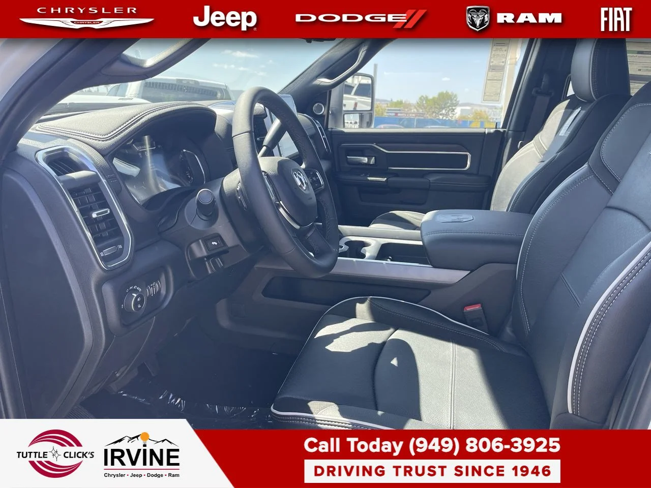 New 2026 Bright White Clear-Coat Exterior Paint RAM Laramie image 23