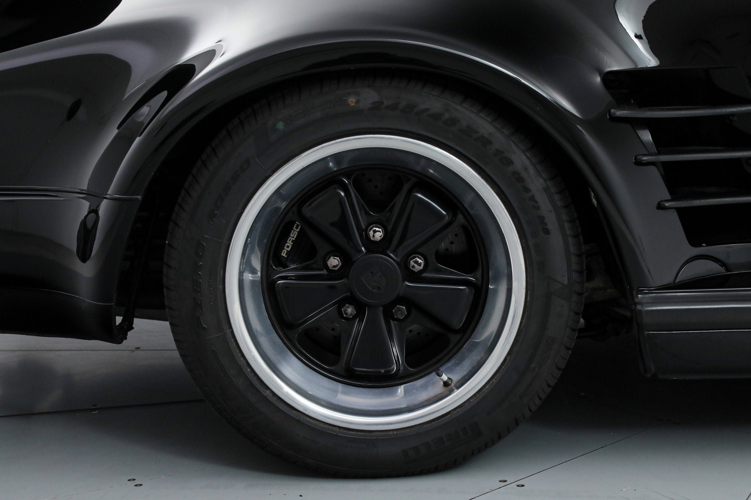 Used 1989 Black Porsche Turbo Cabriolet Slantnose image 62
