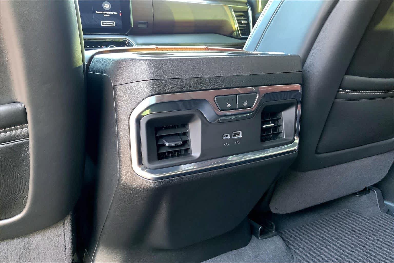 Used 2024 White Frost Tricoat GMC Denali Ultimate image 36