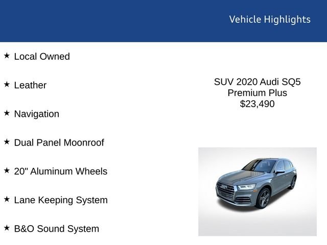 Certified Used 2020 Quantum Gray Audi 3.0T Premium Plus image 2