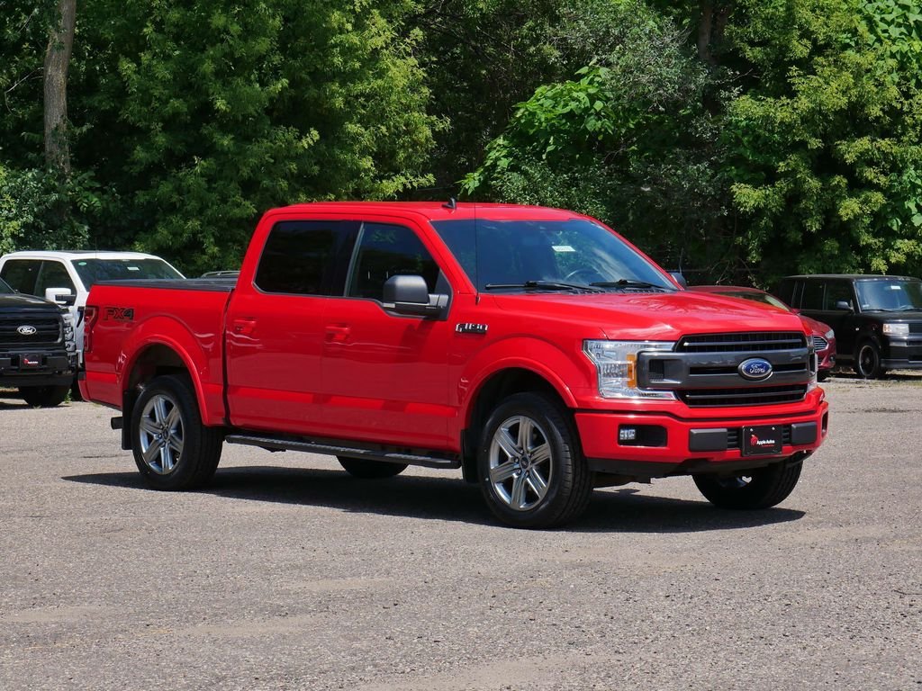 Used 2019 Red Ford XLT image 1