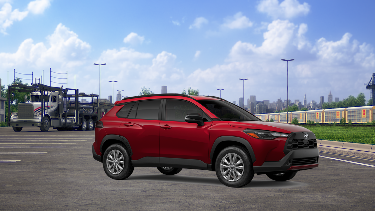 New 2026 Soul Red Crystal Toyota LE image 14