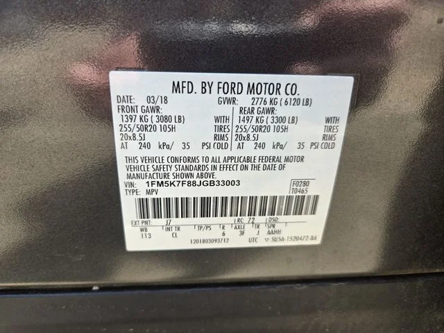 Used 2018 Magnetic Ford Limited image 18