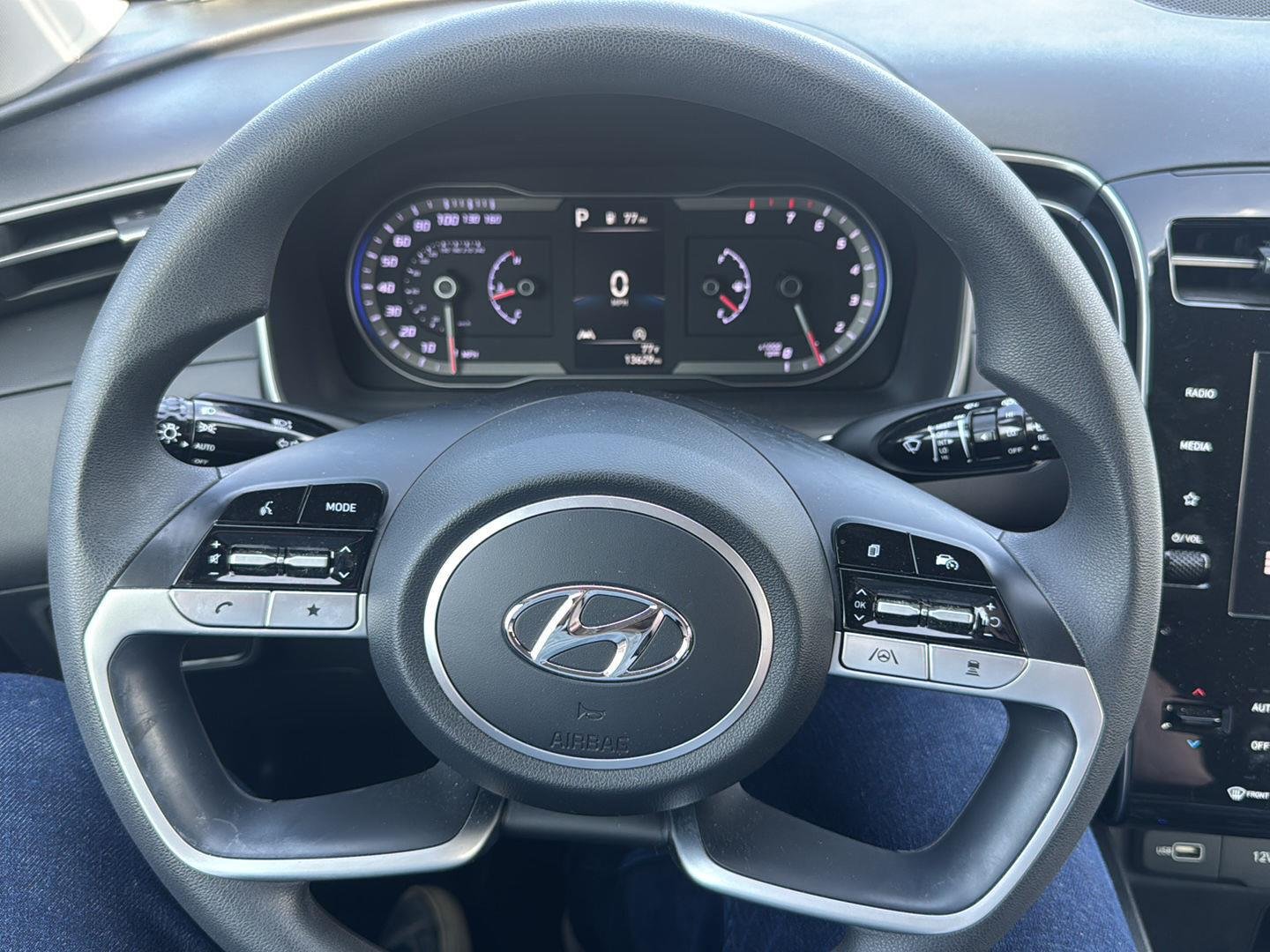 Used 2024 Intense Blue Hyundai SEL image 13